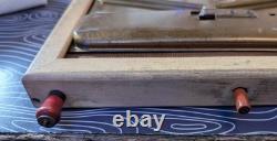 Jeu de bagatelle de table Pinball vintage AMBUSH Poosh M Up Northwestern avec boîte