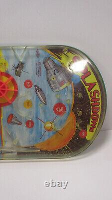 Jeu de boule de flipper en marbre Vintage Apollo Splashdown