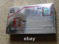 Jeu de cartes électronique Gakken Pinball LCD portable vintage en boîte PWO