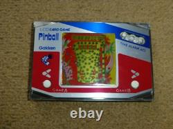 Jeu de cartes électronique Gakken Pinball LCD portable vintage en boîte PWO