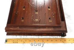 Jeu de flipper Bagatelle en bois Vintage House of Marbles d'Angleterre, presque neuf