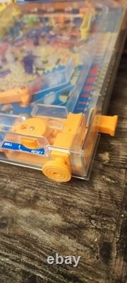 Jeu de flipper Crash Dummies Vintage 1991 Tyco avec boîte, pattes arrière manquantes