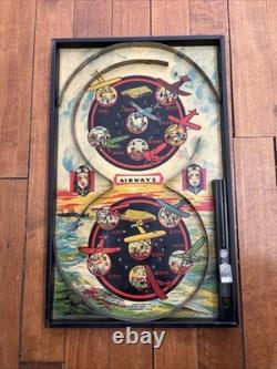 Jeu de flipper Lindstrom's Airways avec 36 jeux de bagatelle Bingo Lindstrom 1934
