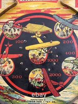 Jeu de flipper Lindstrom's Airways avec 36 jeux de bagatelle Bingo Lindstrom 1934