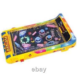 Jeu de flipper Pac-Man Arcade Pro avec tableau de scores LED double et sons, cadeau pour enfants