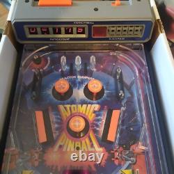Jeu de flipper Tomy Atomic Arcade 1979 en boîte Jouet rétro / vintage en état de marche