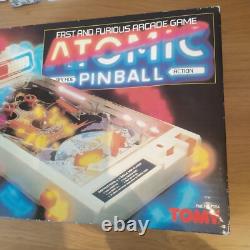 Jeu de flipper Tomy Atomic Arcade 1979 en boîte Jouet rétro / vintage en état de marche