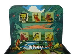 Jeu de flipper Vintage Jungle Hunt G-670 Gotham Pressed Steel Corp New York U. S. A