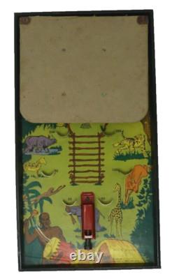 Jeu de flipper Vintage Jungle Hunt G-670 Gotham Pressed Steel Corp New York U. S. A