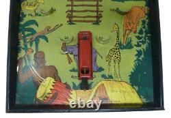 Jeu de flipper Vintage Jungle Hunt G-670 Gotham Pressed Steel Corp New York U. S. A