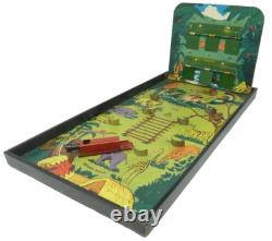 Jeu de flipper Vintage Jungle Hunt G-670 Gotham Pressed Steel Corp New York U. S. A