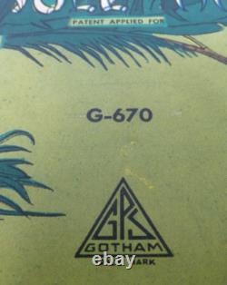 Jeu de flipper Vintage Jungle Hunt G-670 Gotham Pressed Steel Corp New York U. S. A