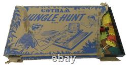 Jeu de flipper Vintage Jungle Hunt G-670 Gotham Pressed Steel Corp New York U. S. A
