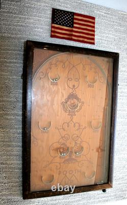 Jeu de flipper antique Double Poosh-M-Up pour table