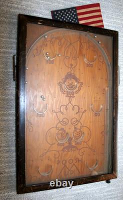 Jeu de flipper antique Double Poosh-M-Up pour table