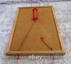 Jeu de flipper d’action de baseball Slugger des années 1950 Poosh-M-Up Northwestern Vintage