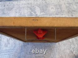 Jeu de flipper d’action de baseball Slugger des années 1950 Poosh-M-Up Northwestern Vintage