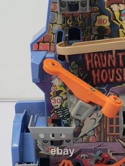 Jeu de flipper de table Tomy Haunted House vintage 1984 incomplet sans boîte non testé