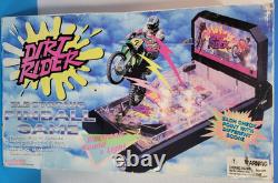 Jeu de flipper électrique Dirt Rider Everbright Toys NIB testé fonctionne jouet vintage