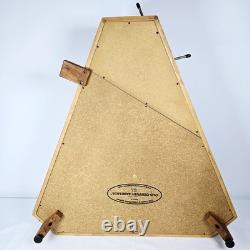 Jeu de flipper en bois de siècle ancien style baseball version originale en bon état