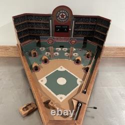 Jeu de flipper en bois de style baseball du vieux siècle 2002 testé voir description