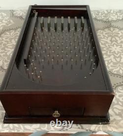 Jeu de flipper en bois vintage Bombay Company 2004