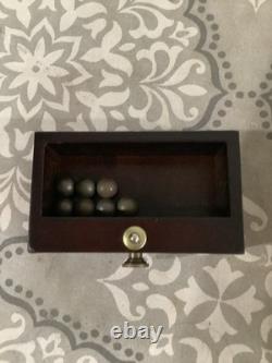 Jeu de flipper en bois vintage Bombay Company 2004