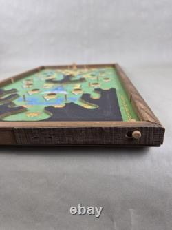 Jeu de flipper militaire Vintage POOSH-M-UP Victory Bomber NORTHWESTERN Toys 5 en 1