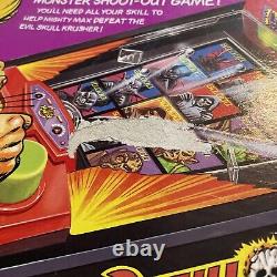 Jeu de flipper rétro Vintage Mighty Max Skull Krusher Peter Pan Bluebird 1992 Box