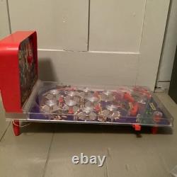 Jeu de flipper vintage MASTERS OF THE UNIVERSE fabriqué en YOUGOSLAVIE en 1983, en boîte