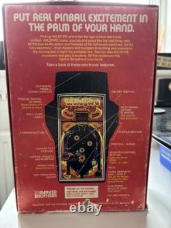 Jeu de flipper vintage Parker Bros Wildfire en boîte, fonctionnel -