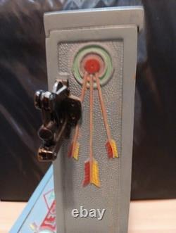 Jeu de pièces de pinball vintage ancien O D Jennings & Co THE TARGET Trade Stimulator