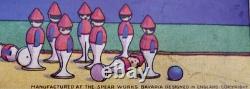 Jeu de quilles pour enfants Fancy Ten Pins par Spears Works Bavaria, vers 1935