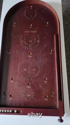 Jeu de table Bagatelle en bois vintage d’antan