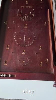 Jeu de table Bagatelle en bois vintage d’antan