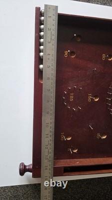 Jeu de table Bagatelle en bois vintage d’antan