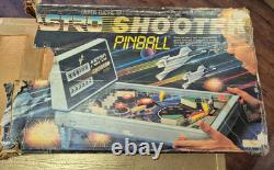 Jeu de table électronique rétro VTG TOMY Astro Shooter Pinball complet et fonctionnel