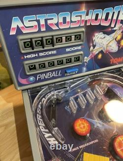 Jeu de table électronique rétro VTG TOMY Astro Shooter Pinball complet et fonctionnel