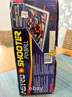 Jeu de table électronique rétro VTG TOMY Astro Shooter Pinball complet et fonctionnel