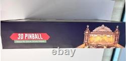 Jeu de table en bois RoWood, machine à pinball en 3D, modèle créatif à construire