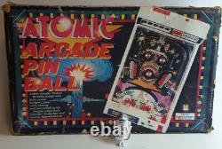 Jeux Vintage Jeu de Flipper Arcade Atomique Fabriqué par Tommy / Palitoy en 1979 (par)
