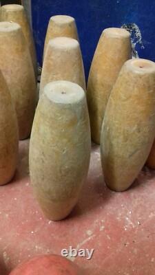 Jeux de quilles en bois vintage à 9 piquets - Jeu traditionnel de pub anglais avec 2 balles