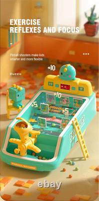 Jeux éducatifs de billes machine, flipper, tir avec lumière et musique