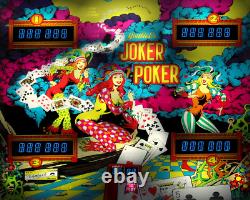 Joker Poker Kit Complet D'éclairage Led Personnalisé Super Bright Pinball Led Kit
