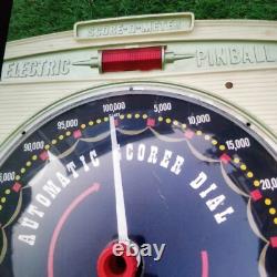 Jouet de machine à pinball Vintage Score O meter des années 1960