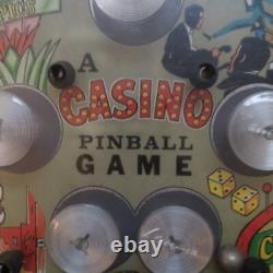 Jouet de machine à pinball Vintage Score O meter des années 1960