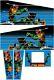 Juge Dredd Pinball Machine Cabinet Decal Set