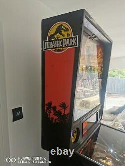 Jurassic Park Data East Pinball Machine Avec Épingle Couleur2dmd