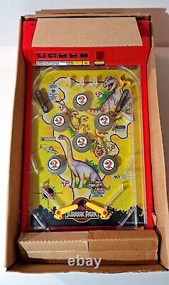 Jurassic Park Electronique Tabletop Pinball Machine Boîte Vidéo Jeu Action Figure