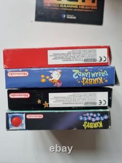 Kirby's Dream Land 1, Pinball Land + Block Ball Jeux Nintendo Gameboy Ukv Kirby's Dream Land 1, Pinball Land + Block Ball Jeux Nintendo Gameboy Ukv